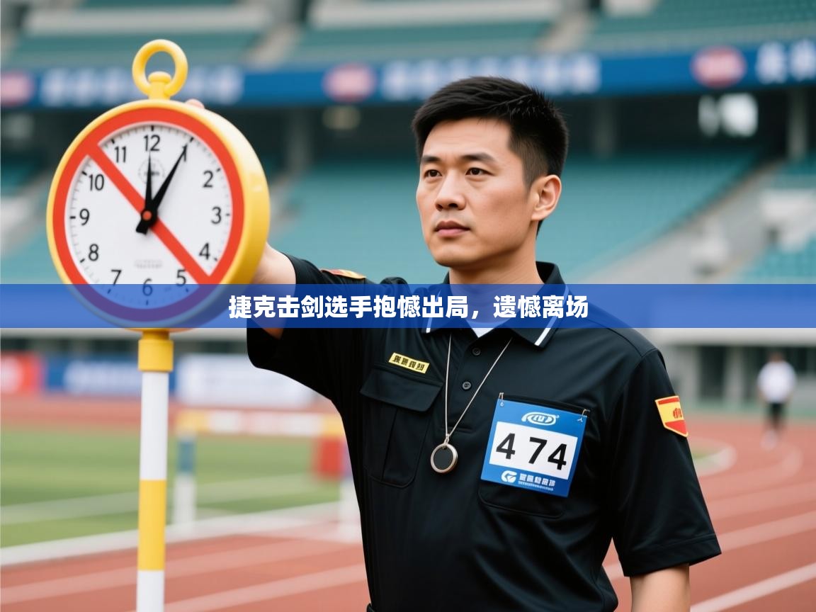 捷克击剑选手抱憾出局,遗憾离场 第1张